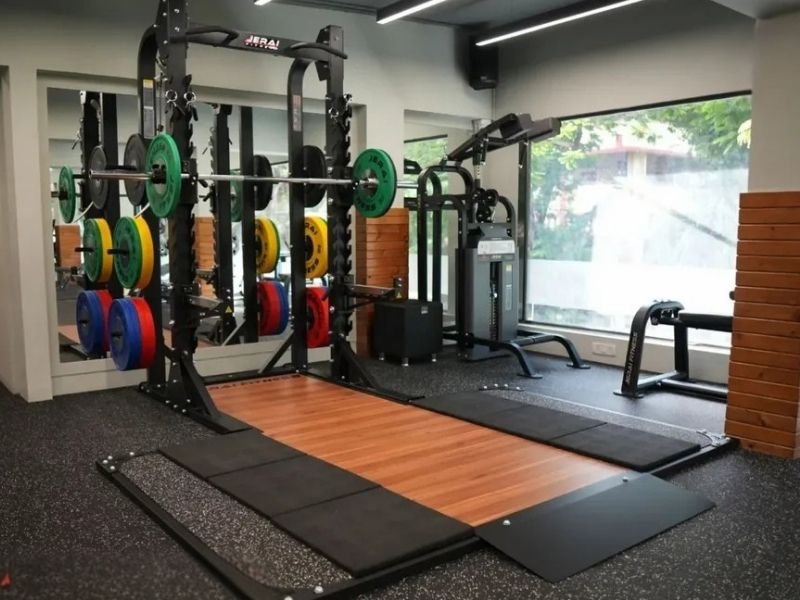 Deadlift area
